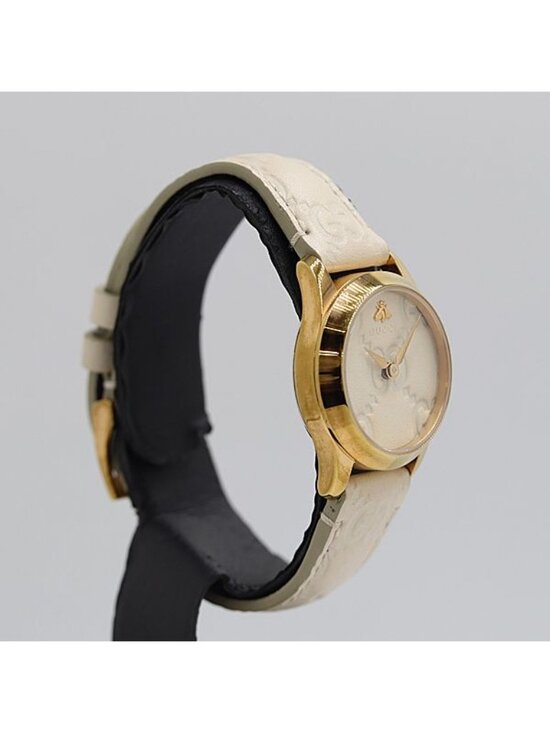 Gucci Timeless 126.5 SS Quartz Ivory Dial Watch main image 3